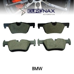 EUROCLASS 유로클라스, EURONAX 브레이크패드, 뒤, 세라믹, 2011-2015 BMW 1,2,3,4,X3 외